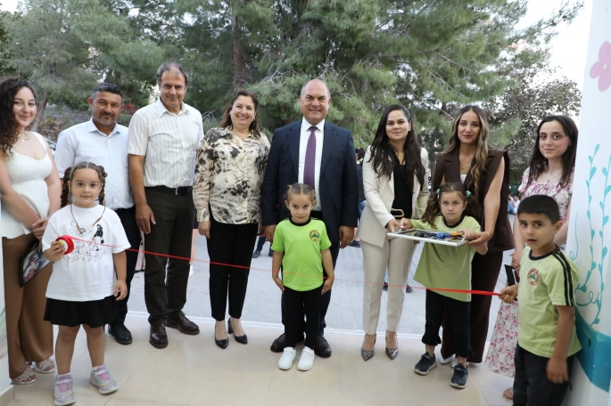 Karavezirler, Değirmenlik İlkokulu Okul Öncesi miniklerinin sergi açılışını yaptı
