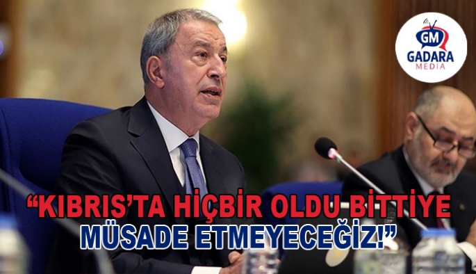 Kıbrıs'ta hiçbir oldubittiye müsaade etmedik, etmeyeceğiz!