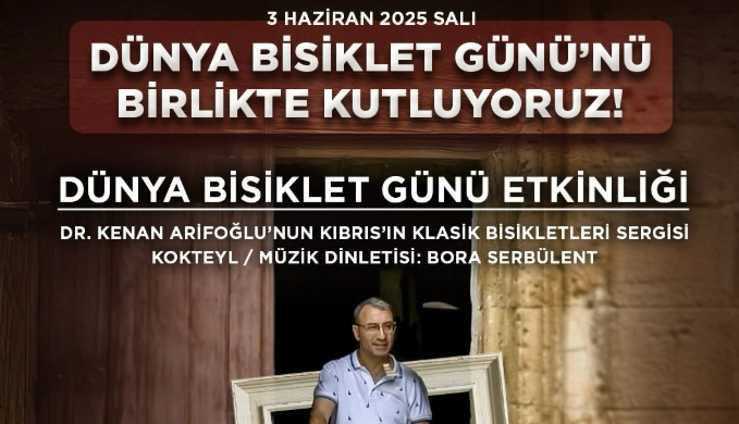 KTTB’den Kıbrıs’ın Klasik Bisikletleri Sergisi ve müzik dinletisi