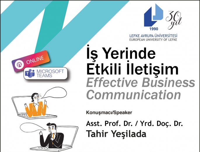 LAÜ’de Çevrimiçi Seminer: İşyerinde Etkili İletişim