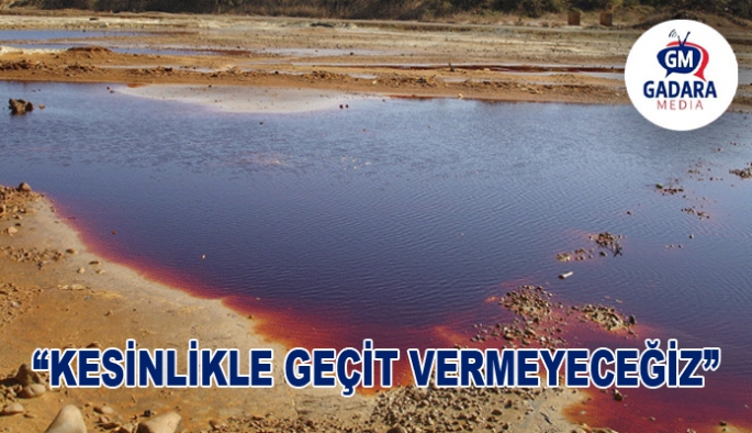Lefke sivil toplum örgütleri: Bölgede yeni bir madencilik faaliyeti yapılmasına karşıyız