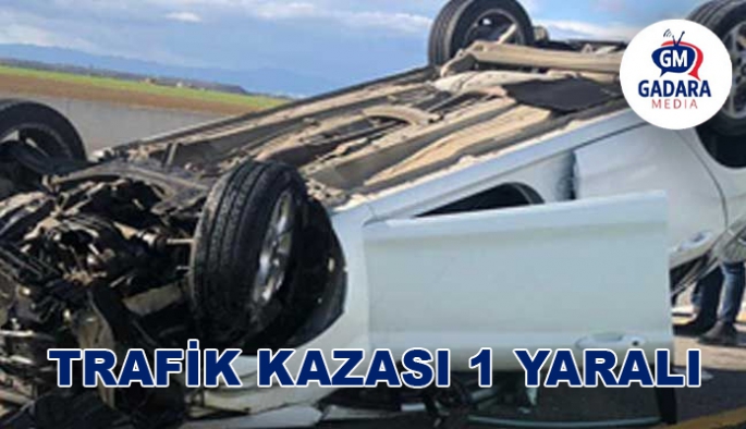 Lefkoşa-Alayköy Çevre Yolu'nda kaza:1 yaralı