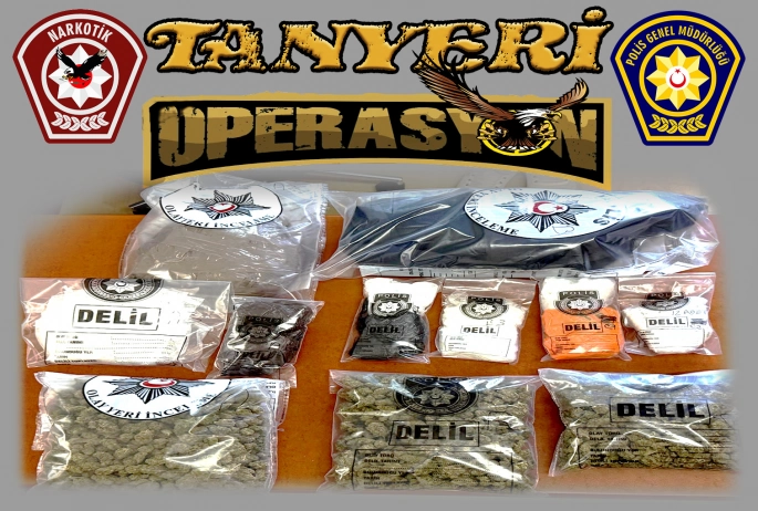 Lefkoşa ve Girne'de uyuşturucu operasyonu: 2 kilo 170 gram hintkeneviri ele geçirildi