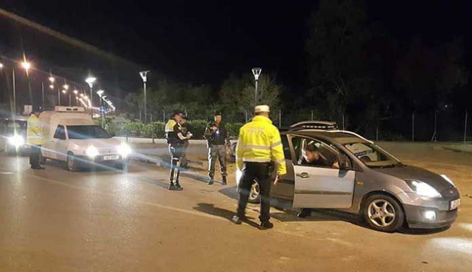 Lefkoşa ve İskele'de Asayiş ve Trafik Denetimleri Gerçekleştirildi.