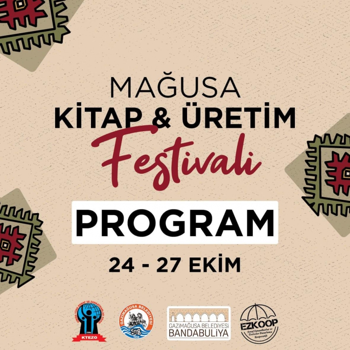  “Mağusa Kitap ve Üretim Festivali” bu akşam başlıyor