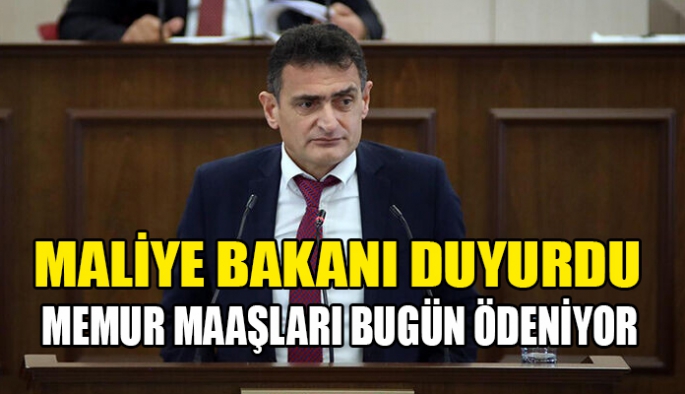 Memura müjde bu ay çalıştığınız ve hakkınız olan aylığı alıyorsunuz