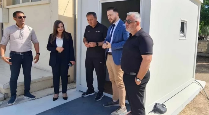 Mimarlar Odası’ndan Gazimağusa Ticaret Lisesi’ne engelli tuvaleti ve rampa