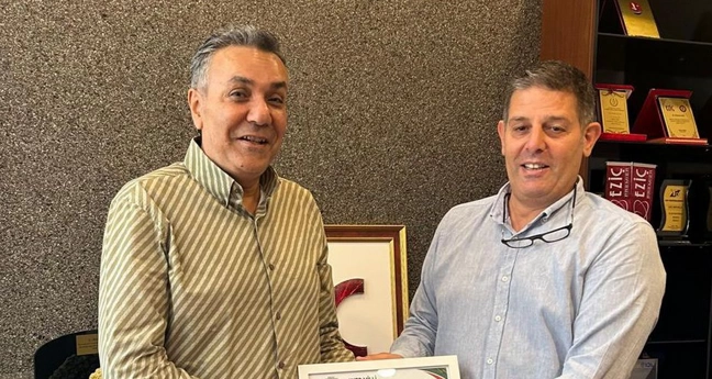 MOK BAŞKANI KAMALI’DAN İŞ İNSANI MEHMET EZİÇ’E TEŞEKKÜR..