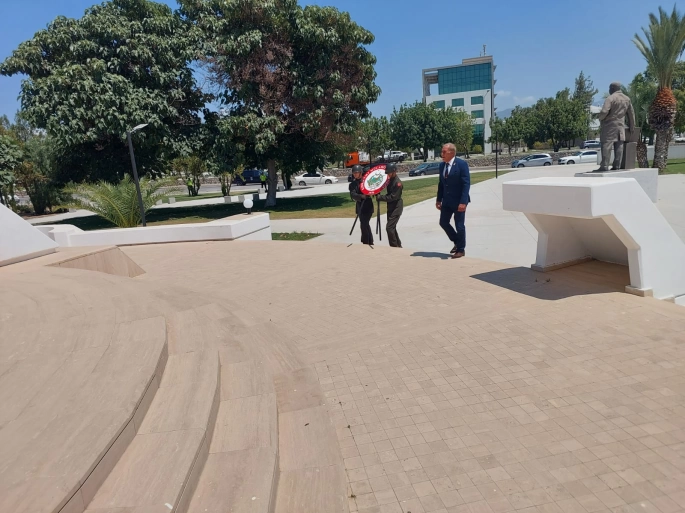  Muharip dernekler TMT Anıtı'ndaki törende 