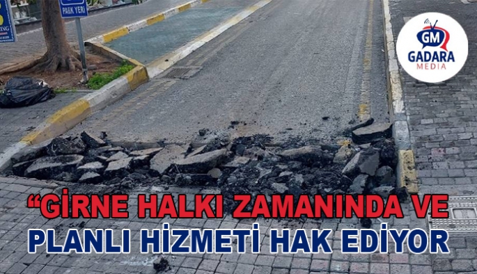 Murat Şenkul: Girne halkı zamanında ve planlı hizmeti hak ediyor