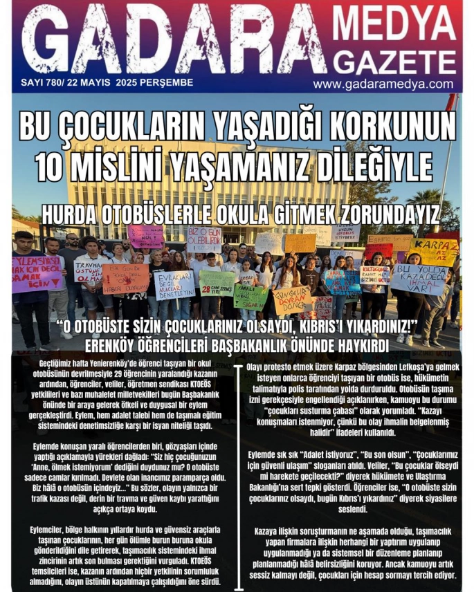 “O OTOBÜSTE SİZİN ÇOCUKLARINIZ OLSAYDI, BUGÜN KIBRIS’I YIKARDINIZ!”