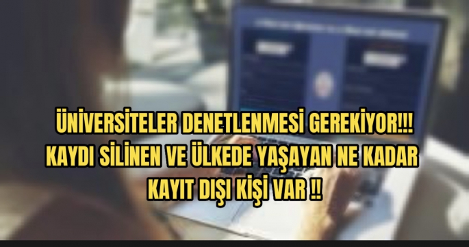 Okullar denetlenmeli !!! Kayıt dışı ne kadar öğrenci var bilinmiyor..