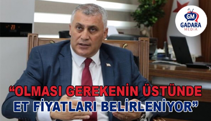 Olgun Amcaoğlu: Et ithalatı konusunda Tarım ve Doğal Kaynaklar Bakanlığı yetkilidir