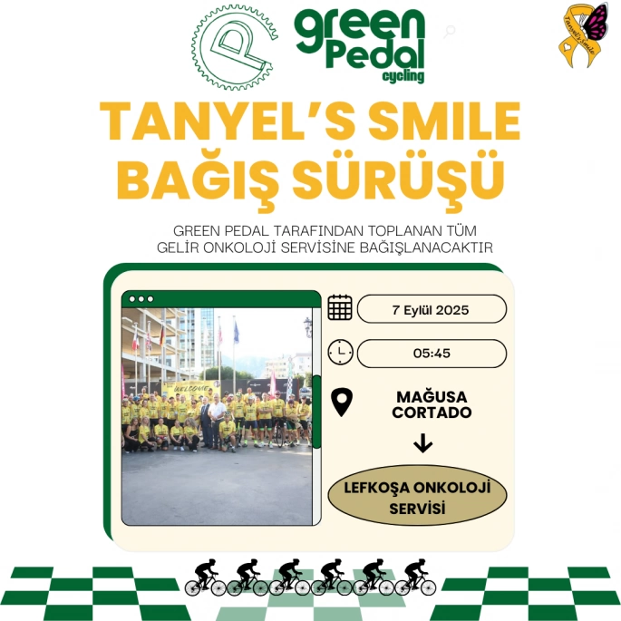 Pedallar Kanserle mücadele için çevrilecek