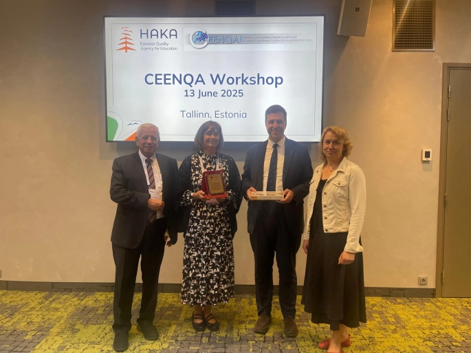  Prof. Dr. Hasan Ali Bıçak, CEENQA Yönetim Kurulu toplantısına katılarak panel yönetti