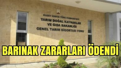 SERA, BARINAK, DÜŞÜK VE BRUCELLA ZARARLARI ÖDENDİ