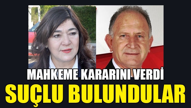 Şerife Ünverdi ve Aytaç Çaluda suçlu bulundu