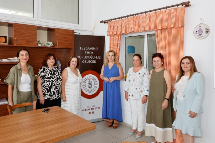  Sibel Tatar, Kuzey Kıbrıs Kadın Örgütleri Ağı’na bağlı derneklere yönelik ziyaretlerini Girne’de sürdürdü
