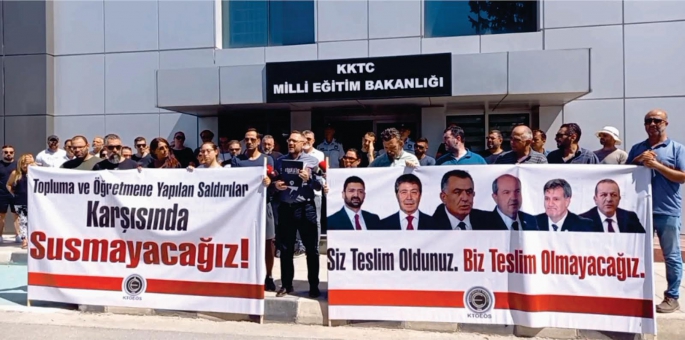 SİZ TESLİM OLDUNUZ. BİZ TESLİM OLMAYACAĞIZ!