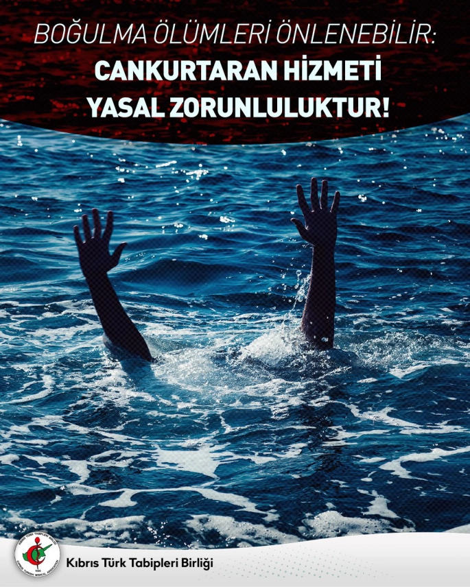 Tabipler Birliği’nden halka çağrı: “Cankurtaran olmayan sahil ve havuzlara gitmeyin”
