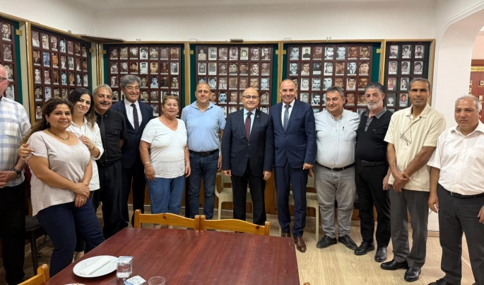 TC Lefkoşa Büyükelçisi Ali Murat Başçeri, Şehit Aileleri Ve Malül Gaziler Derneği’ni Ziyaret Etti