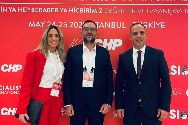 TDP'den bir heyet Sosyalist Enternasyonal Konseyi toplantısına katıldı