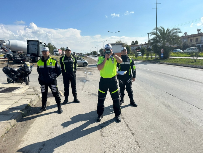  Trafikte son bir haftada 3 bin 314 rapor… 280 araca trafikten men, 6 tutuklu...