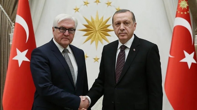 Türkiye Cumhurbaşkanı Erdoğan, bugün Almanya Cumhurbaşkanı Steinmeier ile bir araya gelecek 