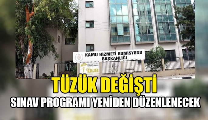 Tüzük değişti 