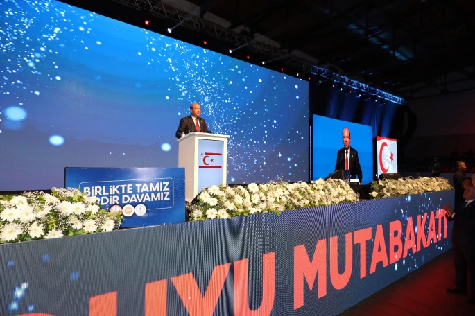  UBP, DP ve YDP’den ortak aday... “Sağduyu Mutabakatı” etkinliği ile Ersin Tatar’a destek mesajı