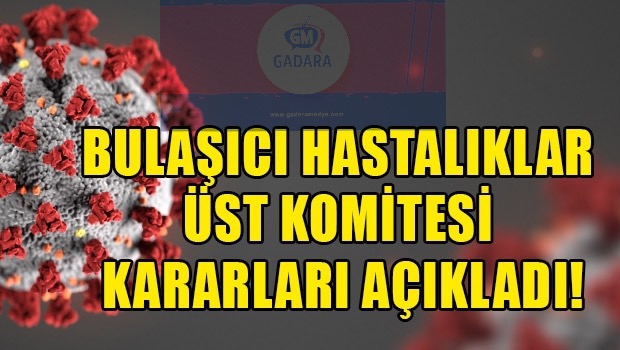 Üst kurul yeni kararları açıkladı 