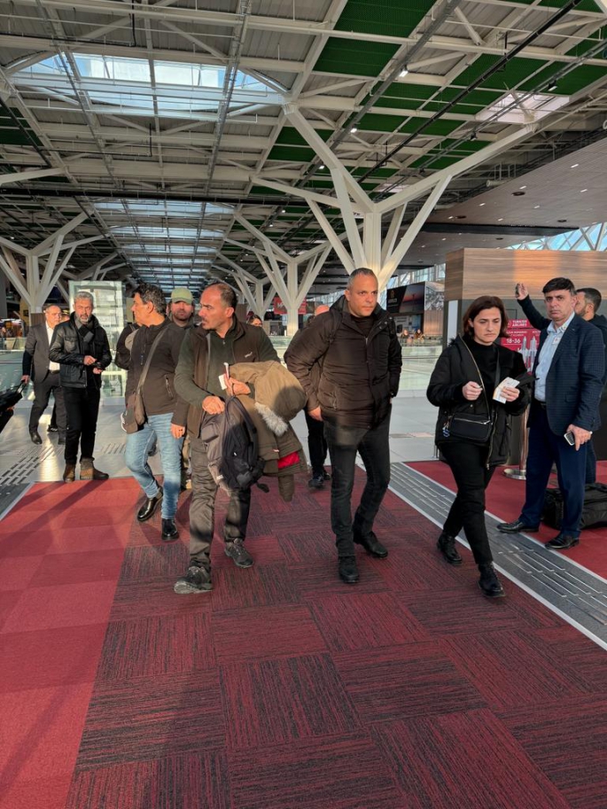 Yarın başlayacak İsias davası için KKTC'den kalabalık bir heyet Adıyaman'a hareket etti