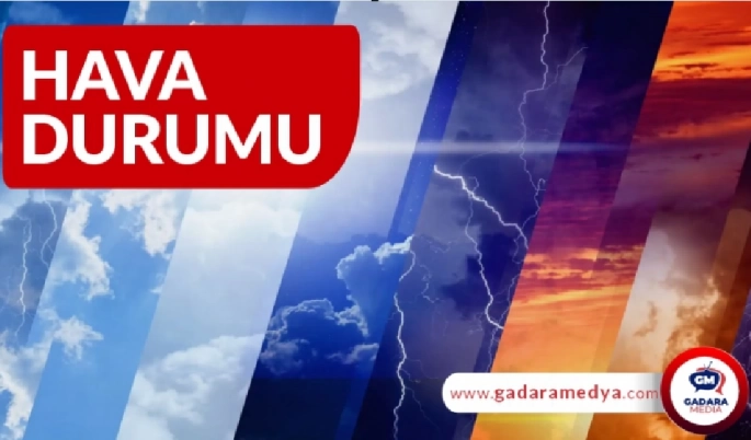 Yer yer hafif sağanak yağmur bekleniyor